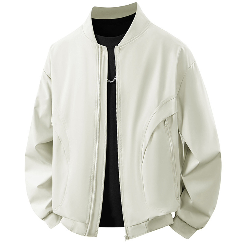 Chaqueta transfronteriza para hombres primavera y otoño estilo coreano delgado chaqueta de béisbol universal chaqueta de tamaño grande para hombres chaqueta de comercio exterior