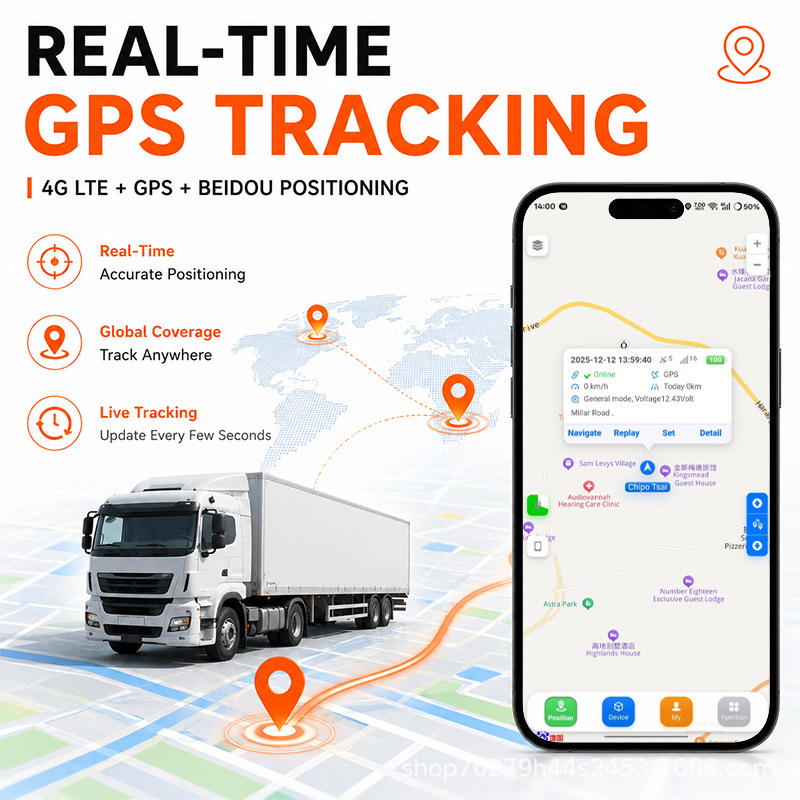 YG-T92 Cross-Border Best-Selling 4G Car and Motorcycle GPS Tracker with Real-Time Tracking and Free Platform