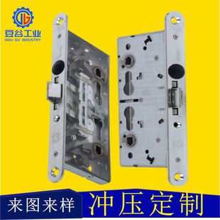 精密加工五金防火防盗门锁锁体镀锌板不锈钢铜铝加工钣金件冲压件-阿里巴巴