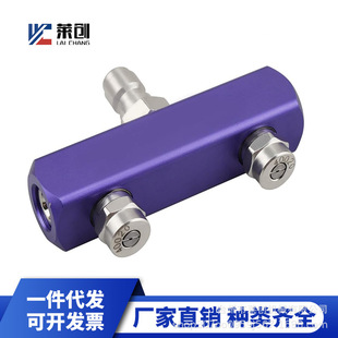 High Pressure Water Gun 2 in 1 Car Wash Nozzle 1/4Inch Stainless Steel 40 ° Nozzle 5000Psi Washing Machine Accessories