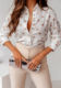 2023 European and American Foreign Trade Women's Cross-border Explosions Top Independent Station Amazon Long Sleeve Shirt Printed Shirt Women