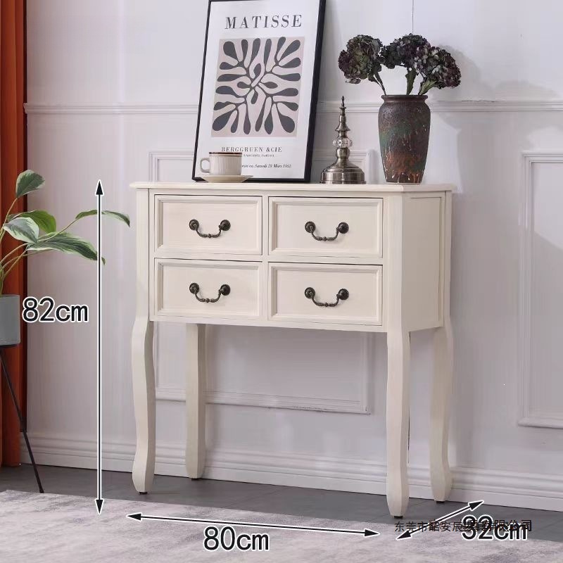 El dormitorio de seis cubos de madera maciza completa estadounidense alberga el armario de cuatro cubos de estilo europeo, el armario del cajón del armario, el porche y la Mesa de comedor.