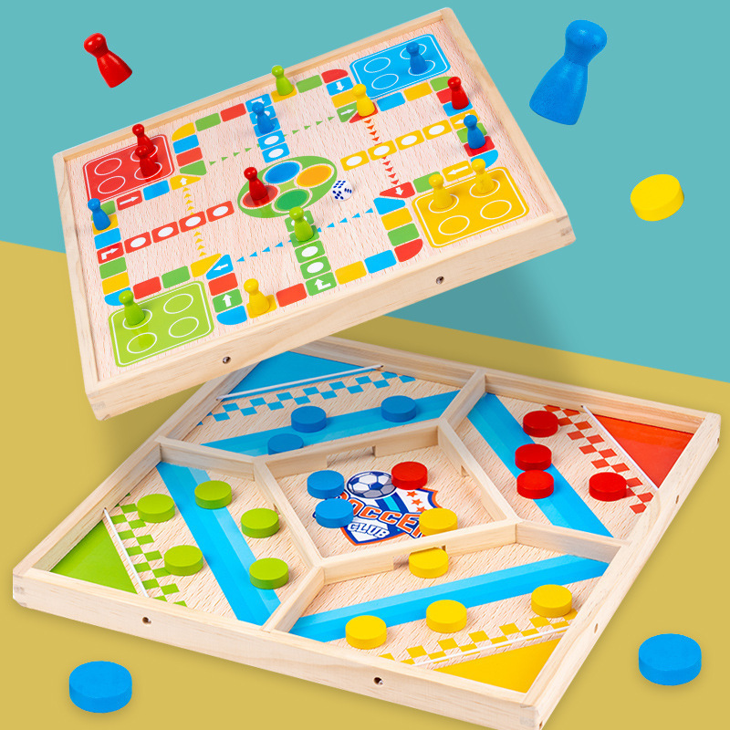 Weiweihu Educación temprana Juego de madera Juego de madera Juego de catapulta interactivo entre padres e hijos Juego de mesa transfronterizo de Amazon Juguetes educativos