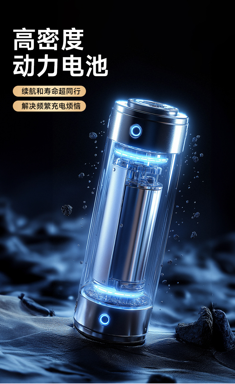 Digital Display Screen Car Vacuum Cleaner, Car and Home Handheld Wireless Multi-Functional Super Powerful Suction Mini Vacuum Cleaner