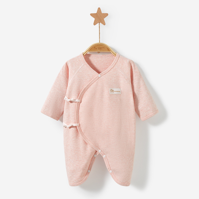 Ropa de bebé recién nacido para primavera, otoño y principios de invierno, capa base de algodón puro, pelele cálido de 0 a 3 meses, traje para gatear, pijama, mono de bebé.