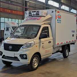 小型厢式2.8米福田祥菱v1冷藏车厂保鲜冷冻车图片配置保温车