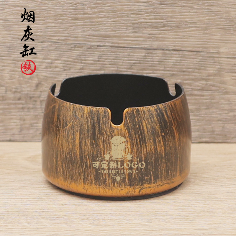 국경 간 창조적 인 재떨이 인터넷 카페 거실 바 호텔 재떨이 로고 도매 공장 직접 판매