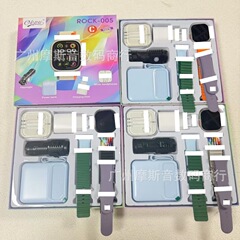 2025年新型スマートウォッチR0CK-005、イヤホン、懐中電灯、モバイルバッテリー、越境人気スマートウォッチセット