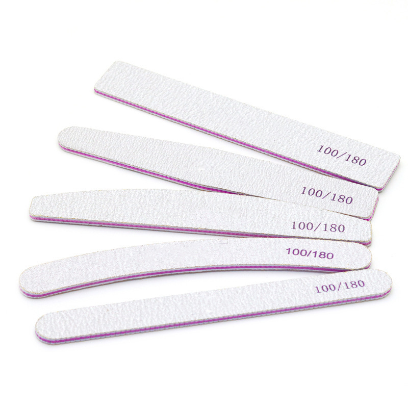 Wholesale high-grade nail rubbing strip purple core thick matte strip repair strip nail tools nail shop special nail file