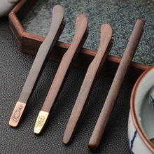 黑檀木茶夹 茶镊子 黑檀木杯夹 茶道套装 泡茶工具 功夫茶具配件