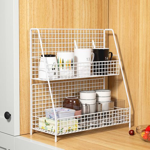 Desktop cup holder rack, cup draining stand, kitchen cabinet cup shelf, multi-layer storage box, dropshipping supported