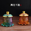 Lotus crystal Water Cup make offerings to Buddha Holy Water Water Cup a buddism godness guanyin Water cup Worship Buddha with supplies Decoration