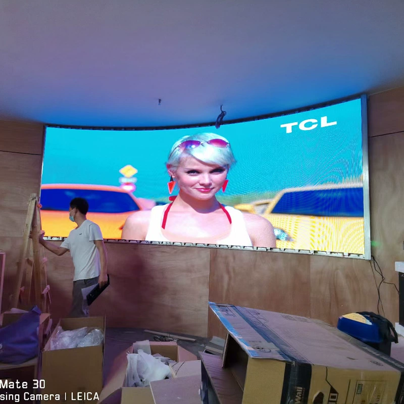 Company enterprise front screen P2.5P3 display LED sample wholesale module unit board indoor live broadcast HD