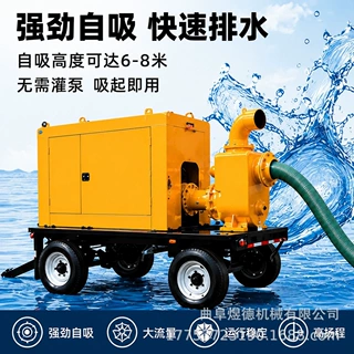 厂家定制抽水泵防汛泵大流量排污泵市政工程防汛应急