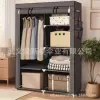 90 medium size 2 hanging wardrobe gray