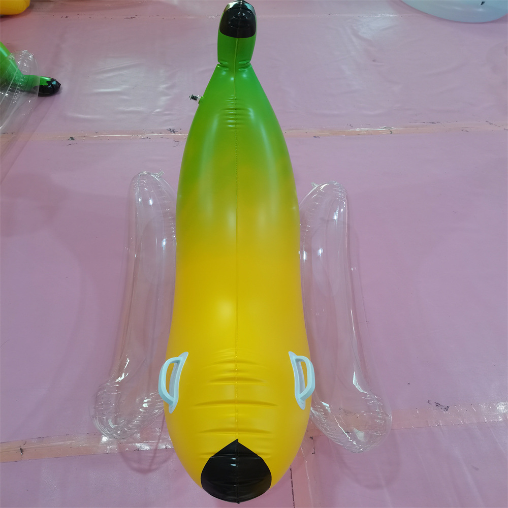 Inflatable banana float PVC mount banana boat floating bed water…