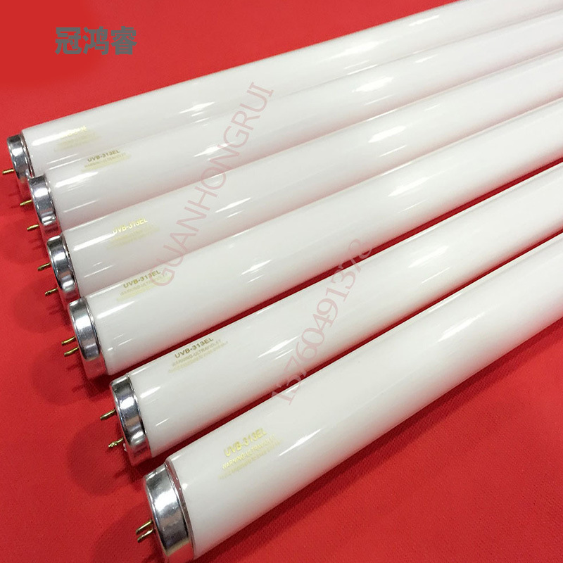 (2개) UVA-340NM 시뮬레이션 태양 노화 테스트 60W 80W100W 자외선 노화 테스트 램프