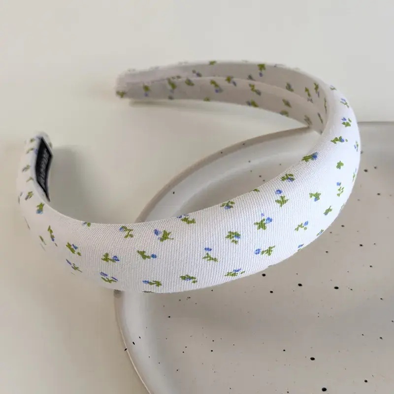 Alta calidad, lujo ligero, pequeña esponja fresca, diadema de color fino, venta al por mayor para mujer, paquete de pelo superior de cráneo alto, horquilla de lavado de cara de verano