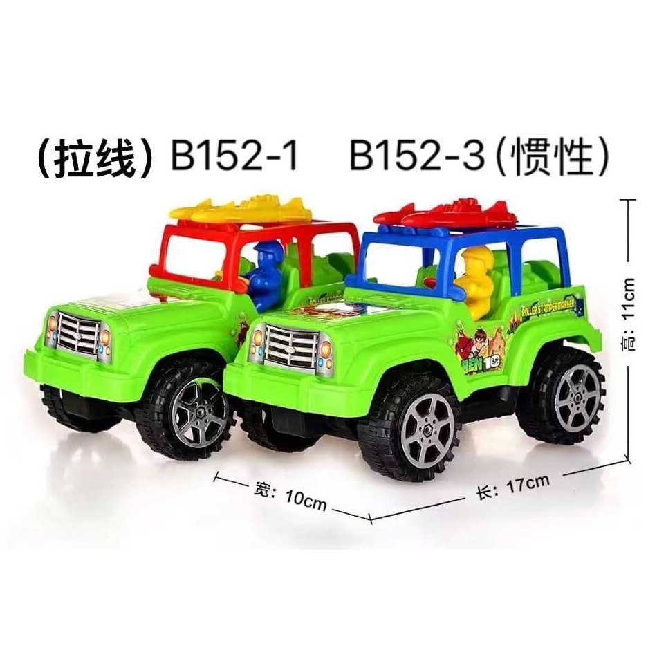Juguetes para niños niños modelo de automóviles de cable de tracción todoterreno bebé coche pickup camión juguetes de comercio fronterizo