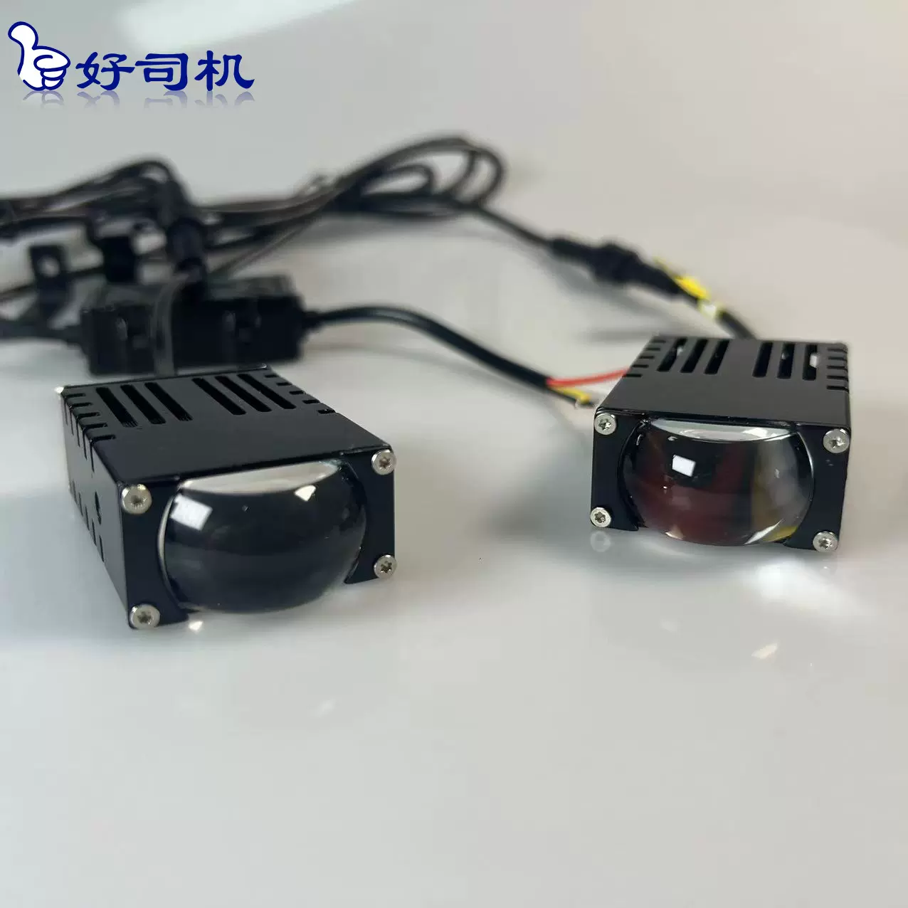 汽车格栅灯中网灯汽车led中网双色射灯摩托车led射灯汽车led大灯