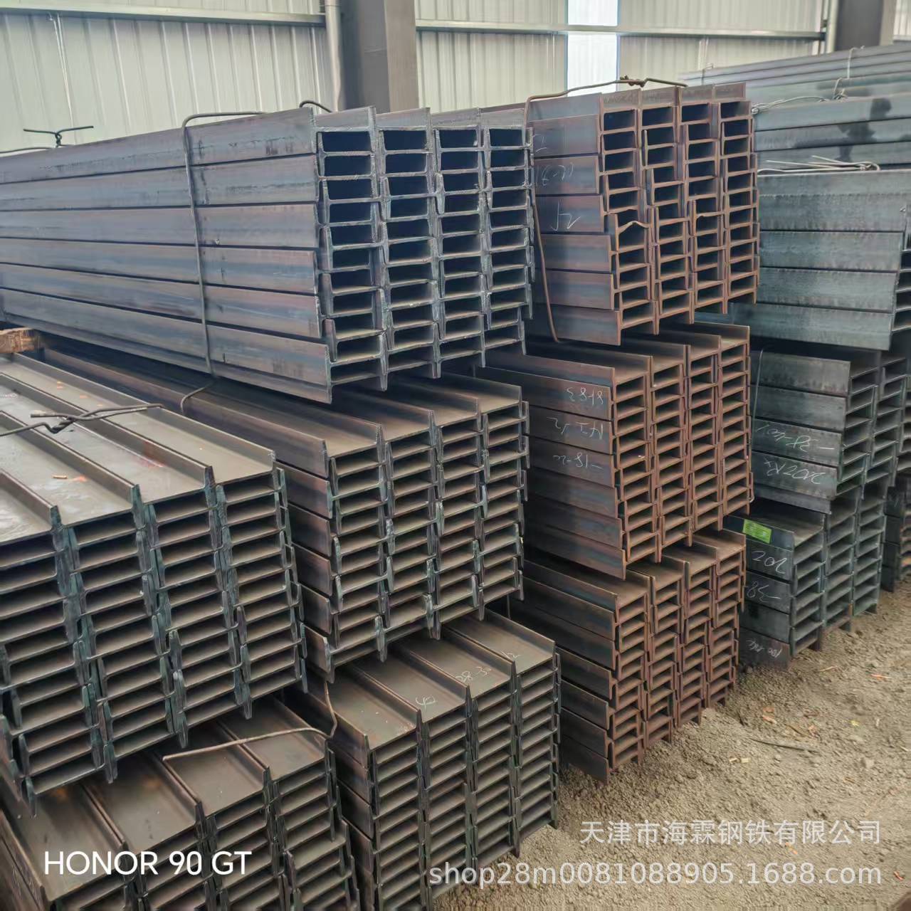 桥梁立柱工字钢   Q235B幕墙建筑工字钢 规格齐全  价格优惠