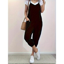 M 54531 Pocket Jumpsuit with Straps �����B�wѝ