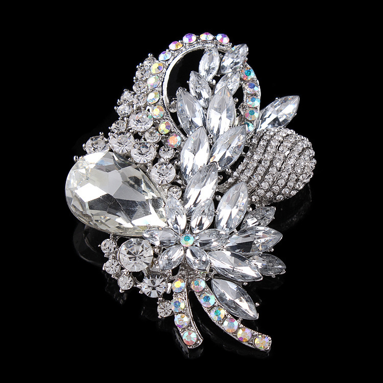 Broche vintage de luxe, grande taille, style baroque rétro élégant et classique, disponible en stock, vente en gros et dropshipping._voghion.com