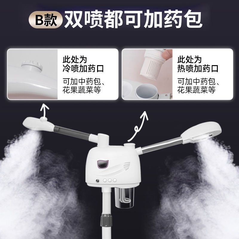 温冷スプレー機、フェイシャルスチーマー、エステスプレー、ナノ水分補給器、スプレー加湿器、家庭用ダブルスプレー美顔器|undefined