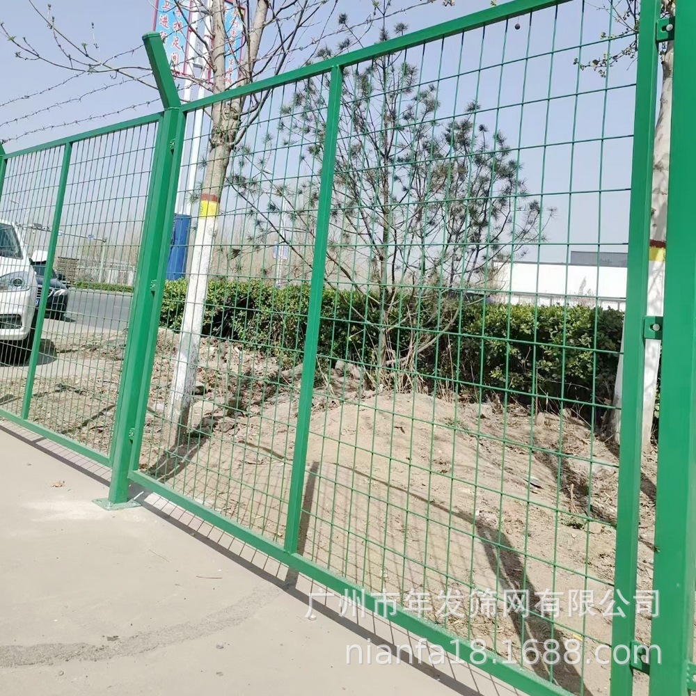 广州工厂框架护栏现货 高速公路隔离栅栏果园防护围栏
