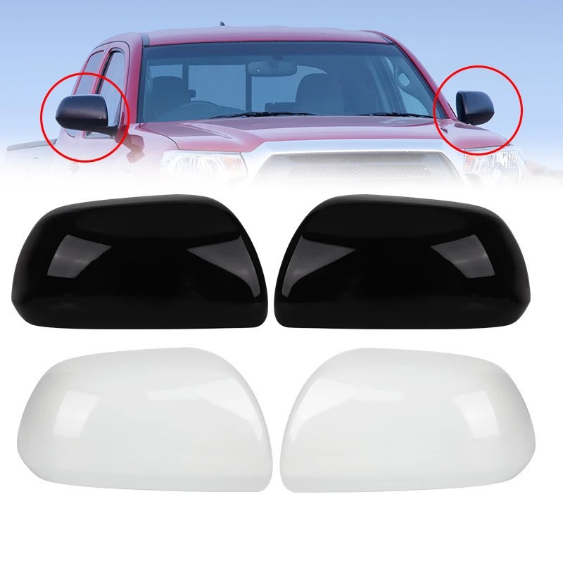 Suitable for 12-15 Toyota Tacoma Rearview Mirror Housing Without Lights, Replacement Rearview Mirror Cover for Car Exterior
