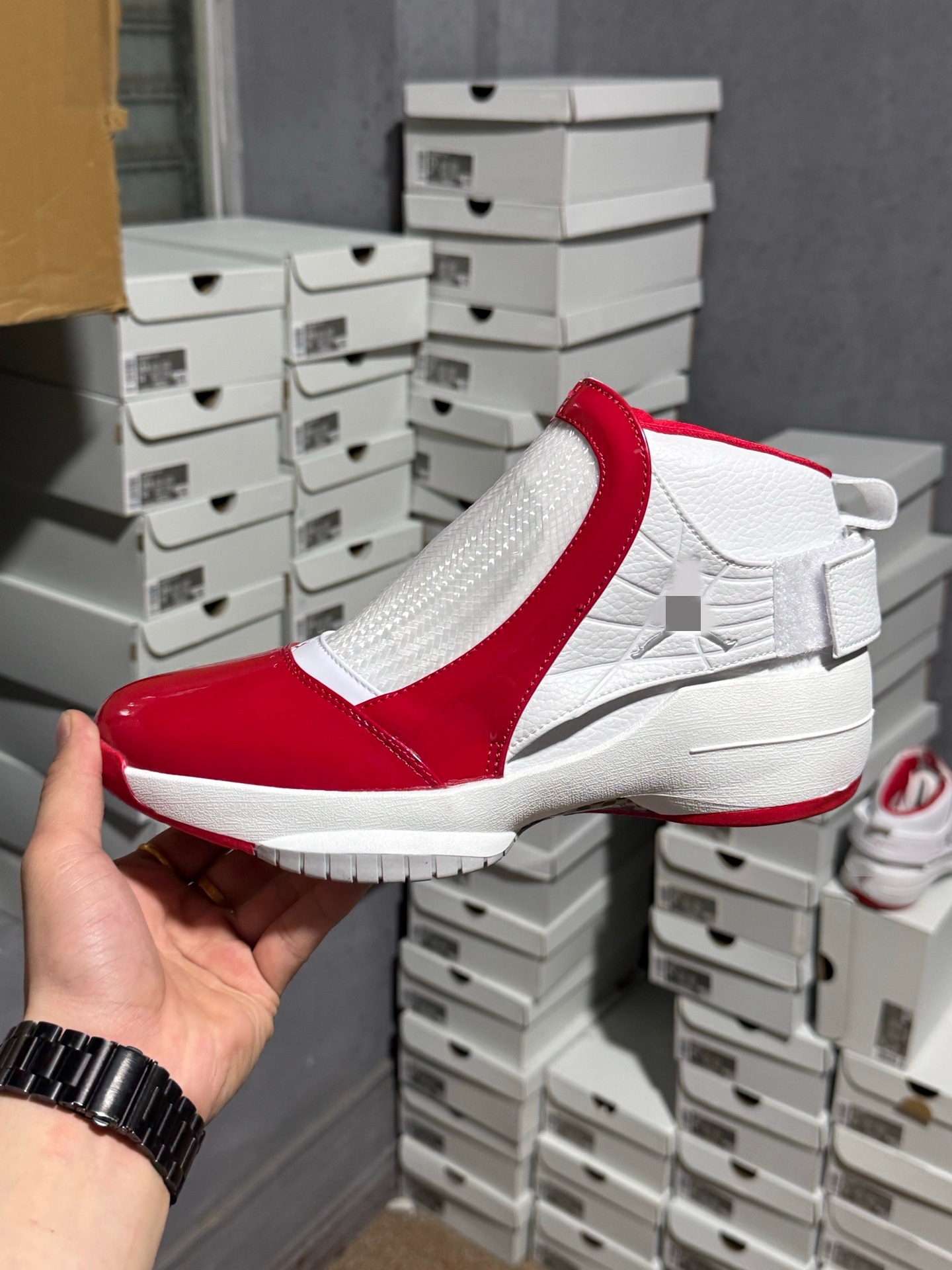 Zapatos Pitian aj19 zapatos de baloncesto de hombre botón negro rojo gris fresco alta almohadilla de aire zapatos clásicos de mujer zapatos deportivos blancos y negros