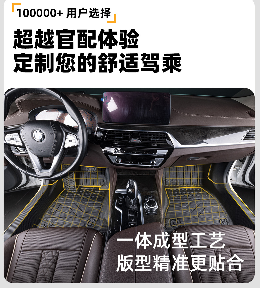 Tpe Car Door Sill Mats, Custom-Fit, Full Coverage, Thickened, High Wear Resistance, Non-Slip Carpet Mats, Tpe Automotive