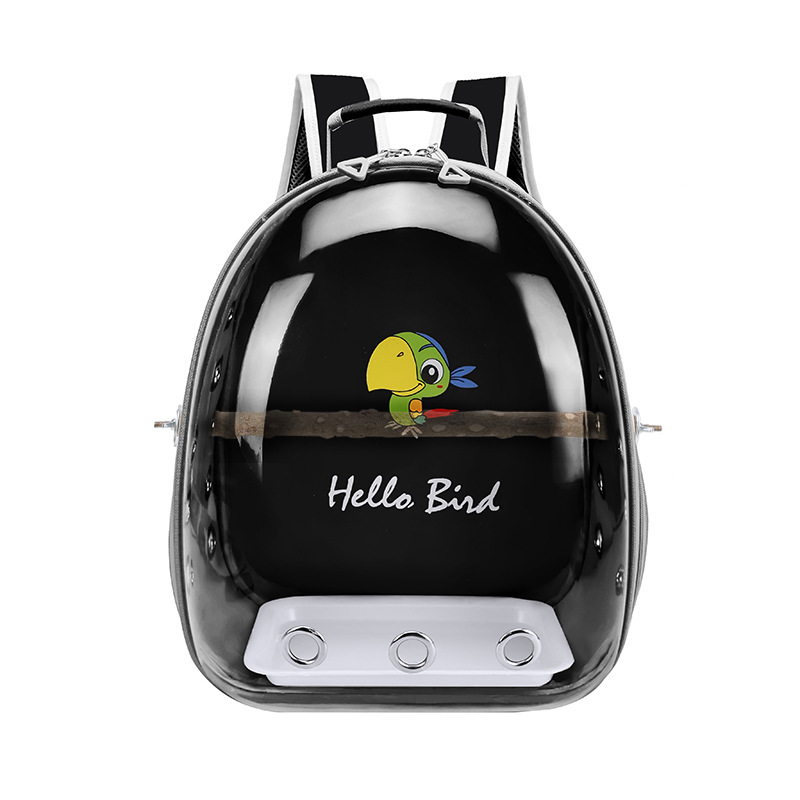 Mochila Transportadora para Loros de Tela Oxford Transparente Portátil para Exteriores image 18