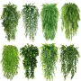 人造悬挂植物蕨类藤蔓