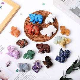 水晶工艺品;宝石工艺品;招财摆件