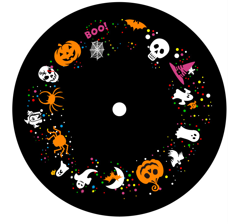 2025 ventisca de exportación transfronteriza HD 16 patrones lámpara de proyección giratoria decoración interior de Halloween de Navidad