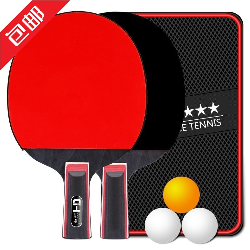 Free Shipping Samsung Table Tennis Bats Finished Double Bats 2 Pack Beginner Training Suit Student Adult Competition Bats
