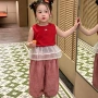 宝宝夏季圆领无袖背心