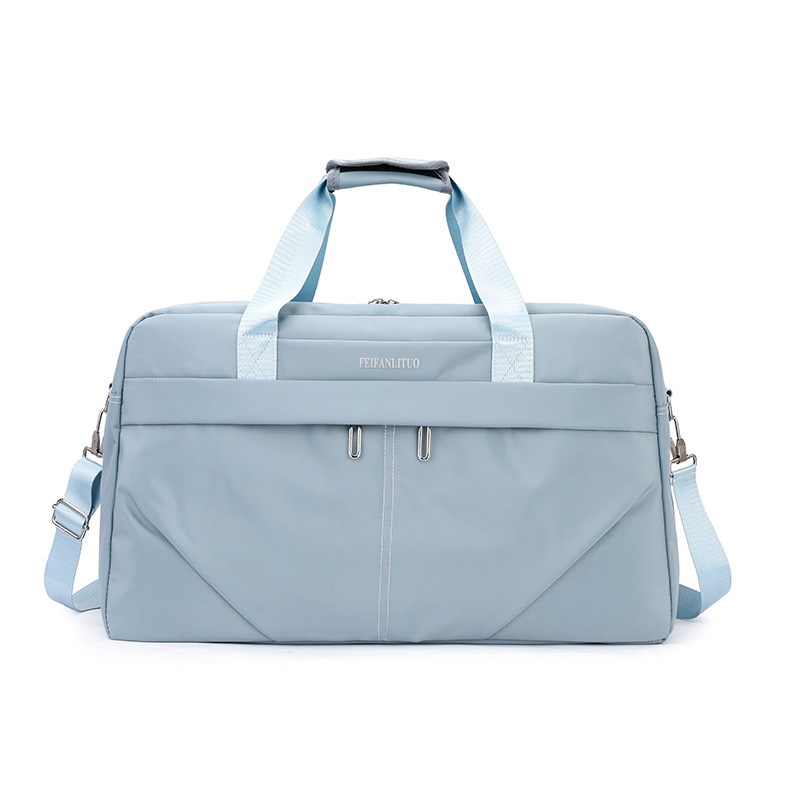 Bolsa de viaje Portátil Bolsa de equipaje de gran capacidad para mujeres Almacenamiento de viaje de corta distancia hombro crossbody moda simple bolsa de viaje