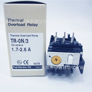 OriginAl JApAn Fuji ThermAl OverloAd RelAy TR-ON/3 ThermAl ProtectiON 1.7-2.6A