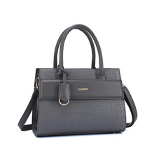 new women bags包包女潮时尚洋气鳄鱼皮夏季女通勤单肩包手提包
