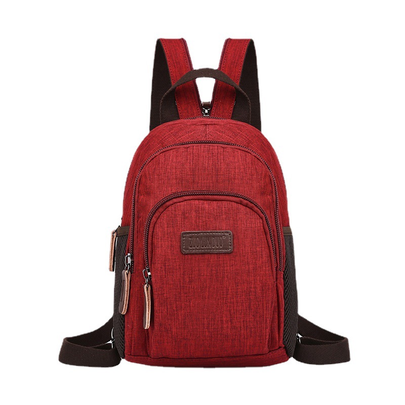 Water-repellent material tide backpack m...