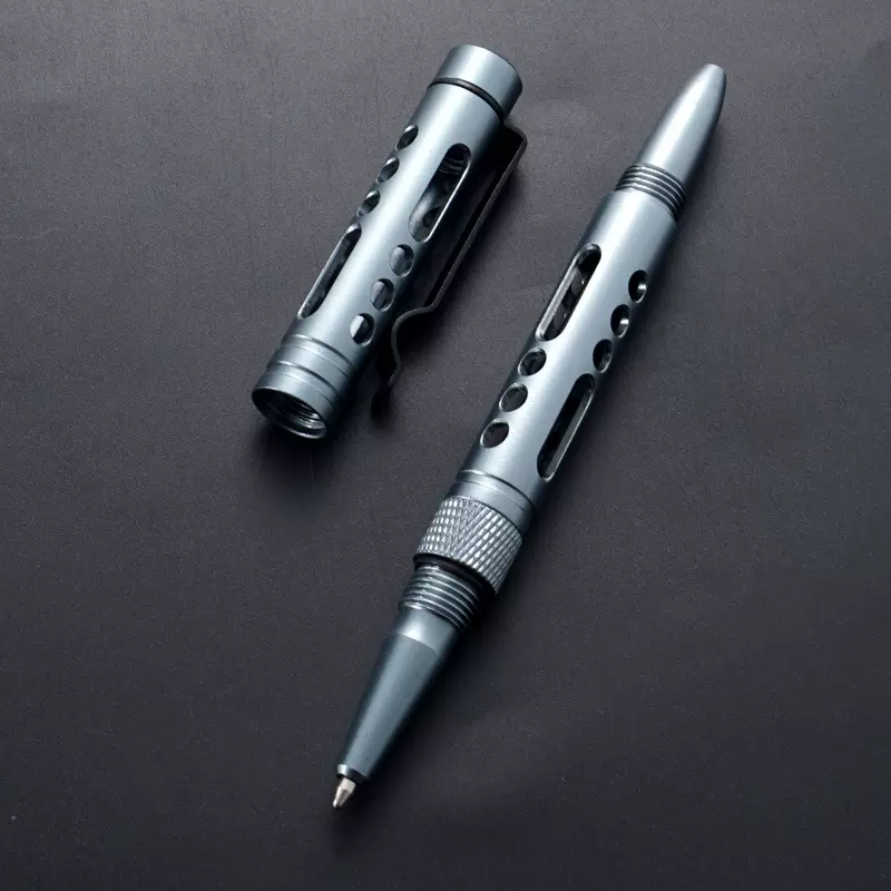 新款铝合金多功能战术笔随身破窗锥求生油性签字笔户外工具轻量化