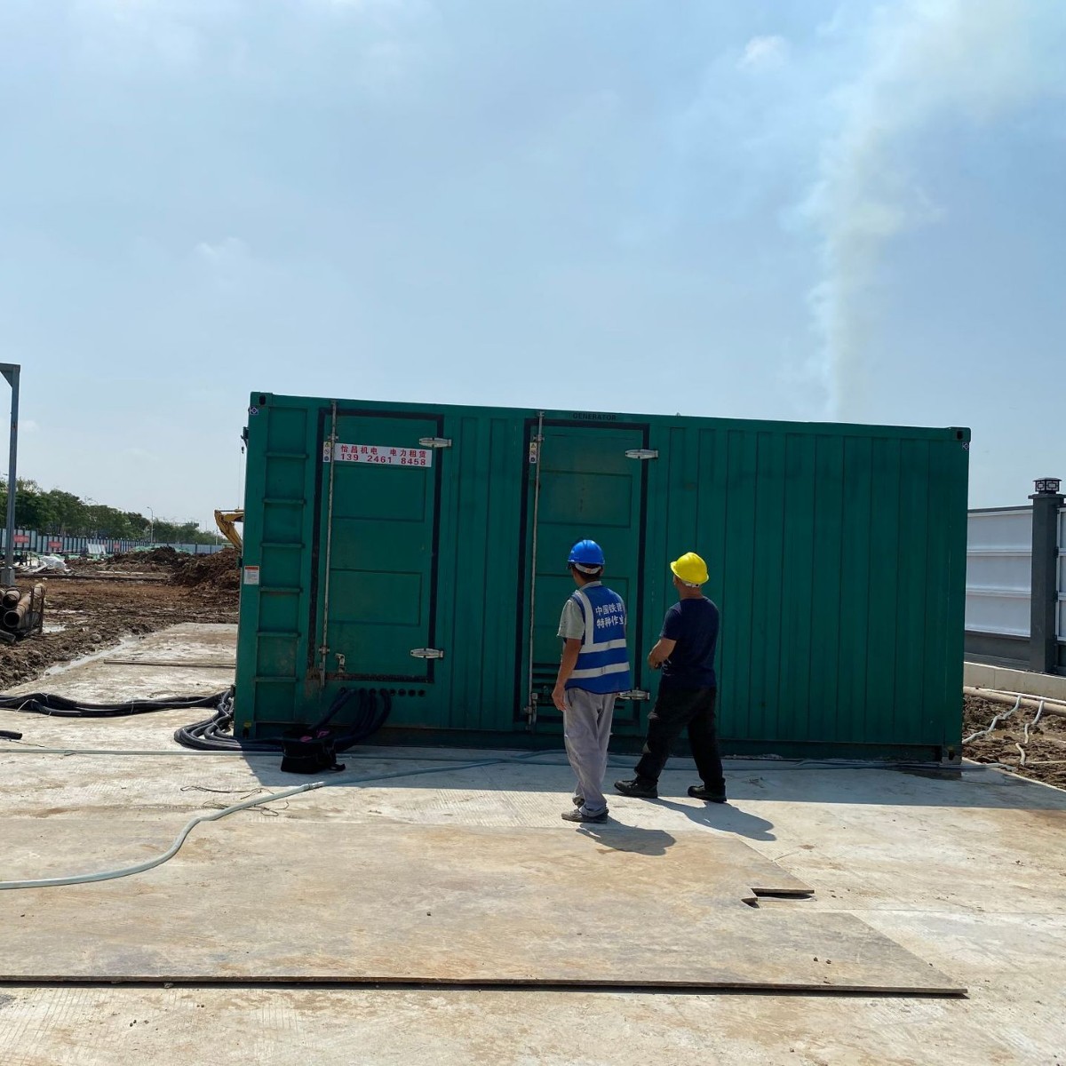 深圳进口发电机组出租进口低噪音环保发电机组租赁