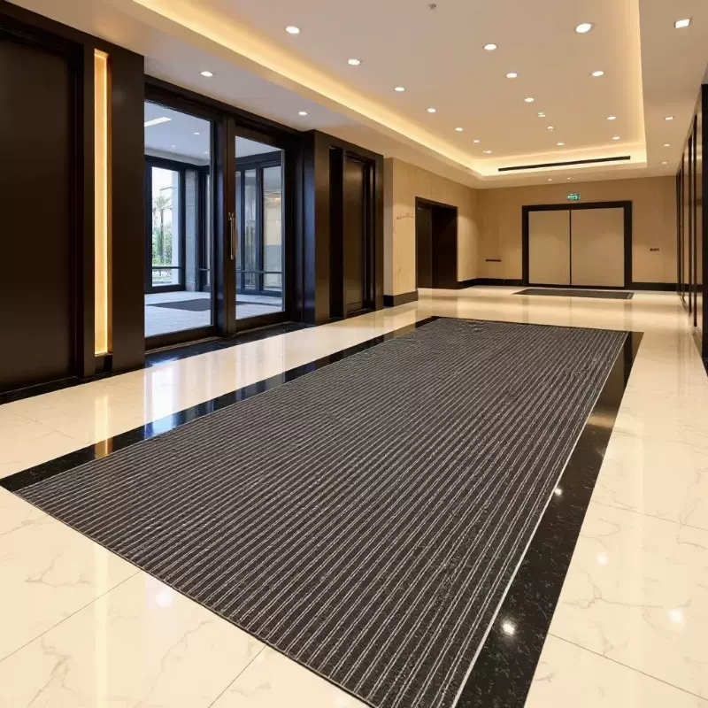 嵌入式铝合金防尘除尘地垫地板地毯厂家专业生产刮泥