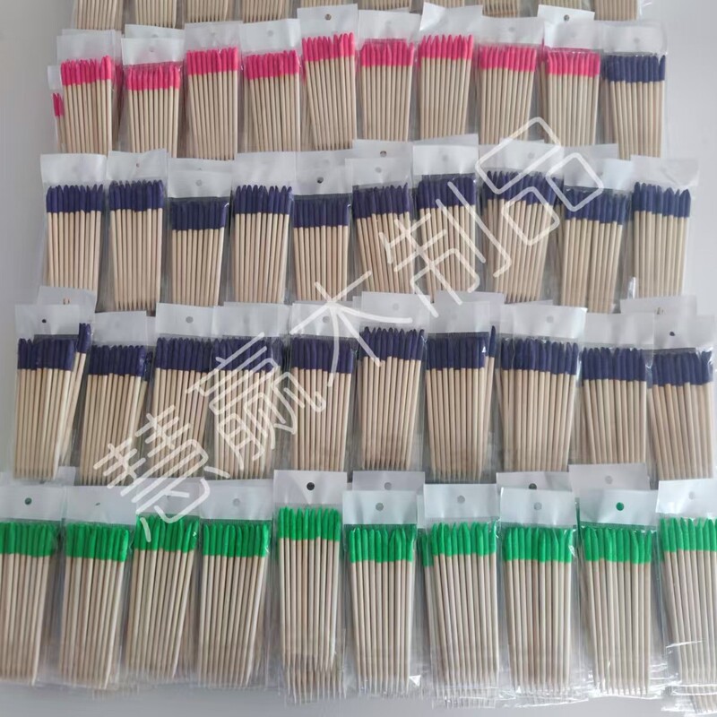 Hy Sanding Nail File Wooden Disposable Orange Wood Stick Direct Sale from Manufacturer Colorful Nail Art Stick