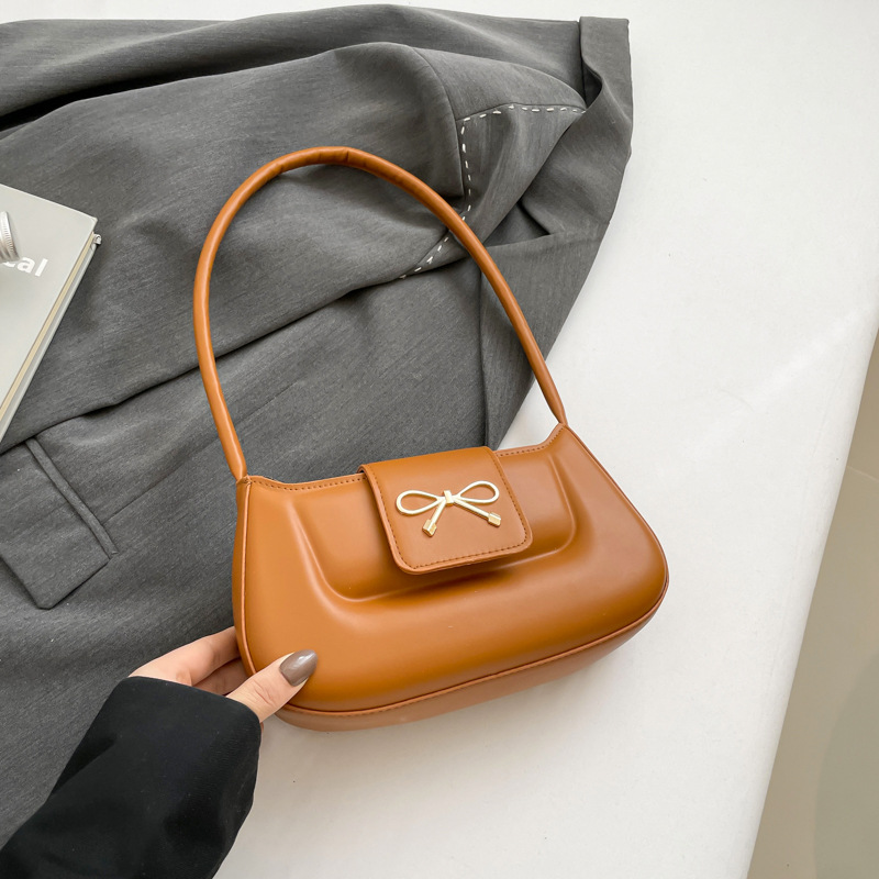 Elegant Women's Small Square Bag Trendy Underarm Shoulder Bag_voghion.com