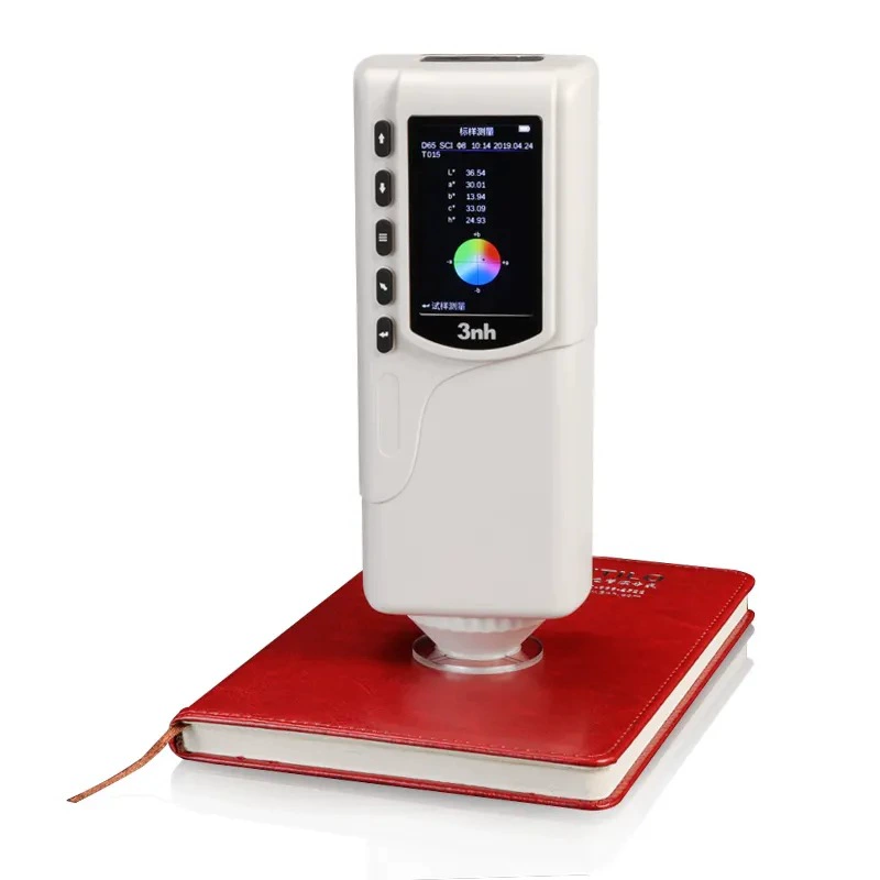 Портативный колориметр NR60CP для измерения цвета фруктового джема и тестирования порошков, тестирование пищевых красителей
