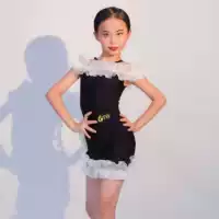 GTYDANCE Детская одежда для латинских танцев, профессиональная одежда для выступлений, художественных экзаменов, кружевные подтяжки для девочек L22577