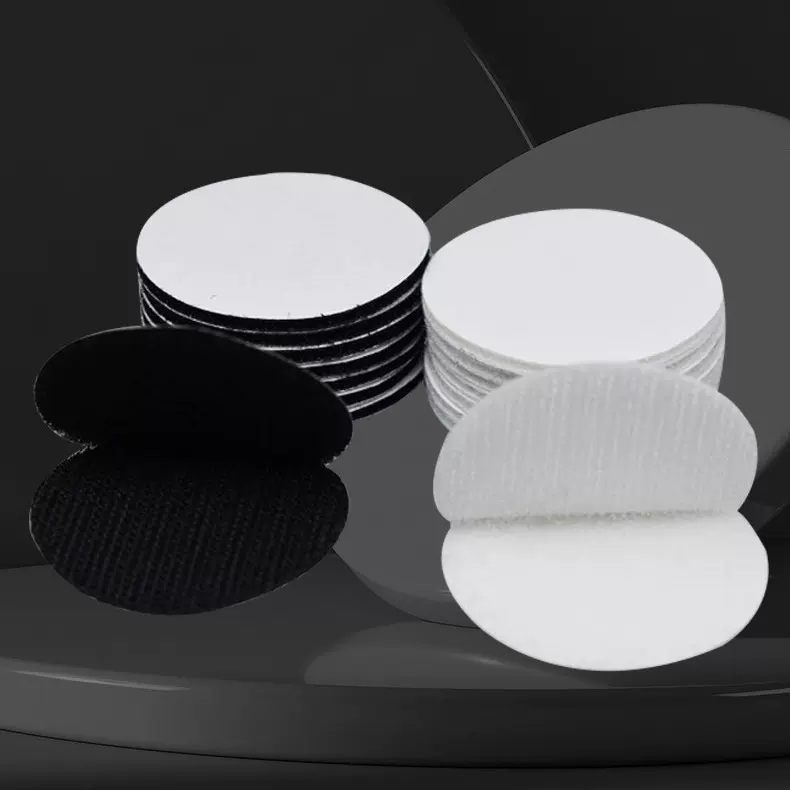 圆形方形背胶魔术贴子母贴懒人沙发床单贴沙发粘贴固定贴黑白色